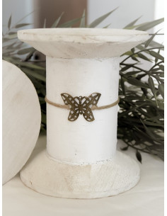 Bracelet filigrane en lin...