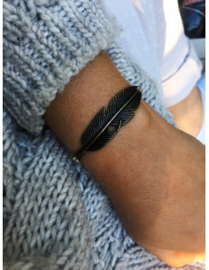 Bracelet en lin plaque... 2