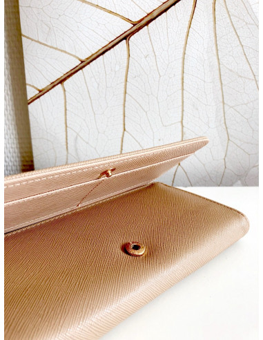 Grand portefeuille femme marron