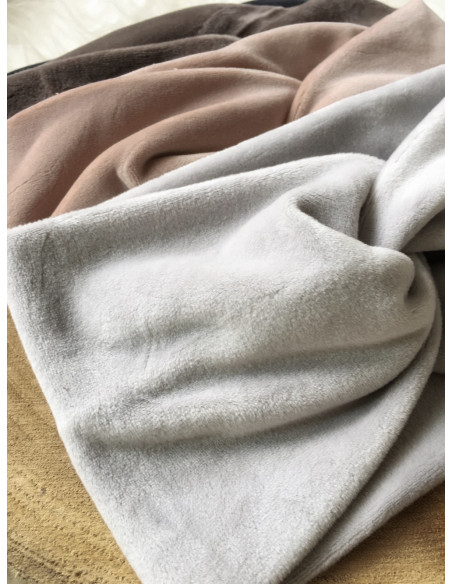 Bandeau cheveux femme chaud bandeau velours en suedine NOIR croisé devant headband femme