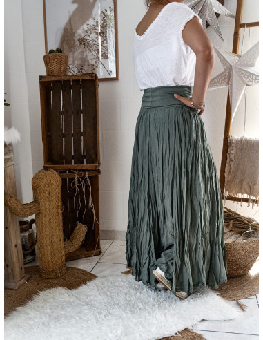 Tee shirt femme blanc en maille de lin COL V dos decolleté v bohème chic MADE IN ITALY