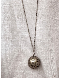 sautoir bola de grossesse boule femme enceinte avec grelot bébé chaine bronze pas cher bola pas cher 2
