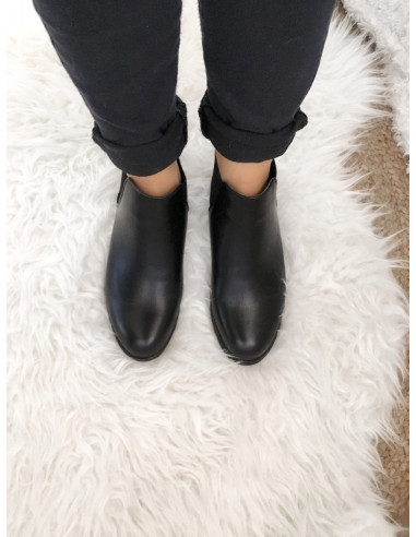bottines chelsea noir femme effet nacré bottines chelsea noir femme effet nacré