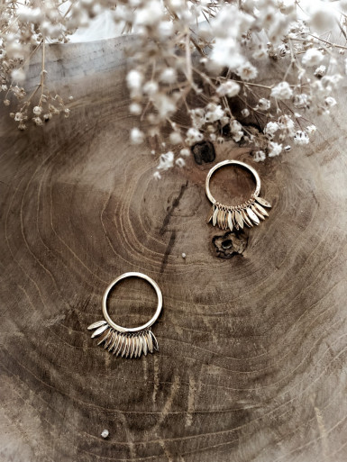 Bague plaqué or APACHE PAMPILLES PÉTALLES bijoux plaqué or tendance femme Bague plaqué or APACHE PAMPILLES PÉTALLES bijoux plaqué or tendance femme