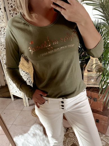 TEE SHIRT FEMME STYLE CASUAL