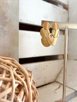 Boucles oreilles old money ronds