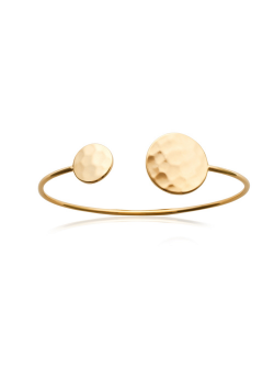 Bracelet jonc plaqué or 2