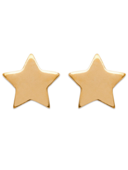 Boulces d'oreille plaqué or Galaxie femme puces petites étoiles bijoux plaqué or tendance femme 2