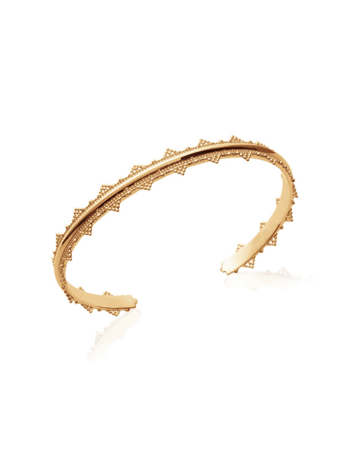 Bijoux plaqué or femme pas cher bracelet jonc