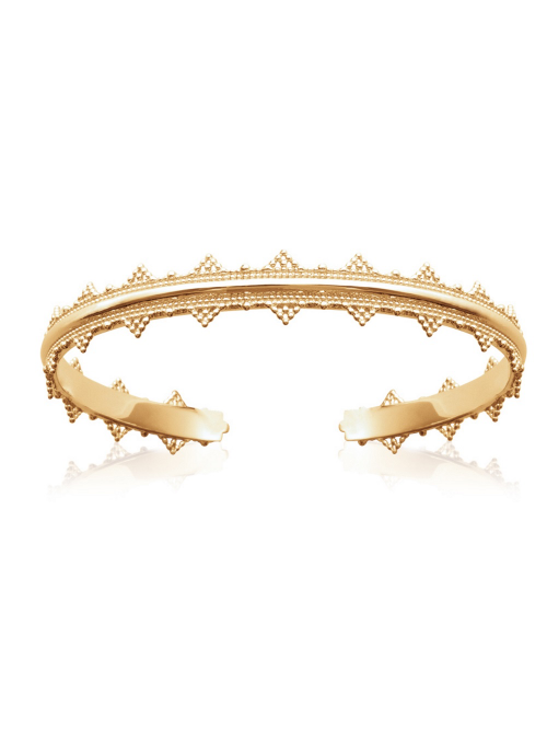 Bijoux plaqué or femme pas cher bracelet jonc