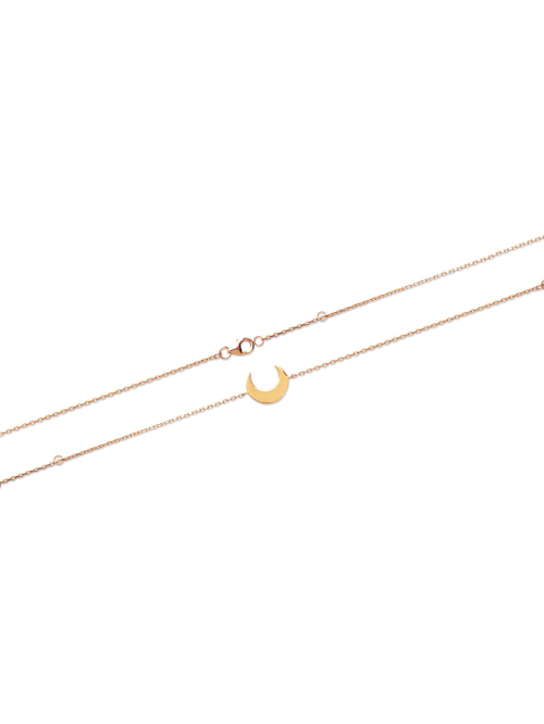 Bijoux plaqué or femme pas cher bracelet lune