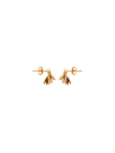 Bijoux plaqué or femme pas cher boucles oreilles pampilles