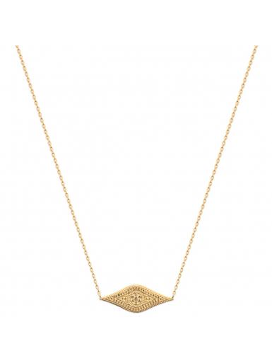 Bijoux plaqué or femme pas cher collier medaillon egypte