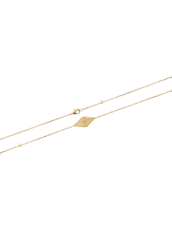 Bracelet plaqué or CLÉOPATRE chaine et losange ethnique bijoux plaqué or tendance femme 2
